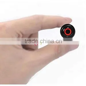 Universal Type Button Style 1-to-2 High-fidelity Stereo Wireless Bluetooth Headset Black thumbnail-2