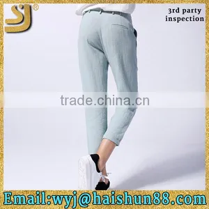 Custom Women Linen Pants thumbnail-4