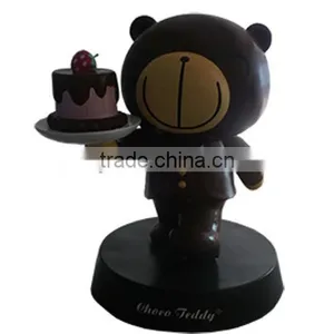 Cartoon Bear Statue Sculpture for Cake Shop thumbnail-1