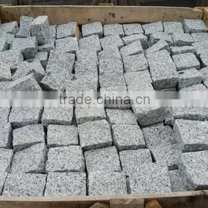 Vietnam White Granite Cobble Handmade Split by Hand thumbnail-1