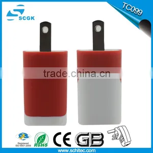 Dual Color Mold Travel Charger Good Quality Home Charger thumbnail-3