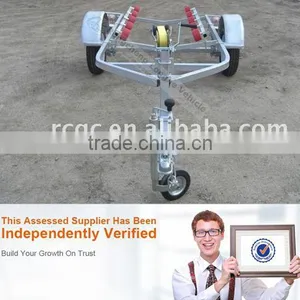 Lightweight Utility Galavanized Single Jetski Trailer thumbnail-1