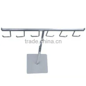 Chrome Plating Adjustable Bag Hanger Stand thumbnail-1