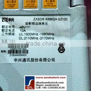 ZTE R8862 R8862A S2100 FDD LTE ZXSDR R8862A S1800 S2100 DPC-R OLPB RIK 2T2R thumbnail-4