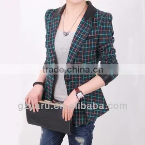 Fashion Cotton Printed Womens Blazer thumbnail-1