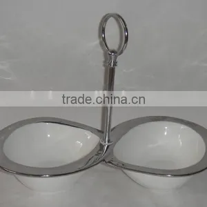High Quality Electro Porcelain Divided Plate thumbnail-3