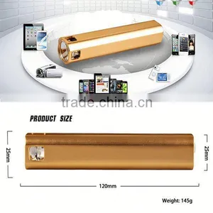 POPPAS 6617 High Quality 2600mah Portable Mini Multi-fonction Led Torch With USB Chager thumbnail-3
