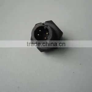 Mini 4 Pin Panel Mount With Male Pin Waterproof Connector thumbnail-1