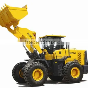 Wheel Loader Zl50 With CUMMINS/Cater6121 Engine ZF-gearbox Joystick Pilot Air Conditoner for Exporting thumbnail-1