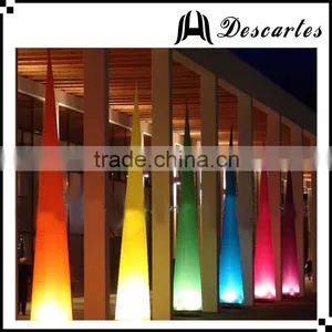 190T Oxford Cloth Led Event Decoration Inflatable Cones ,inflatable Lighting Tower for Wedding thumbnail-1