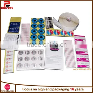 Cheap Garment Customized Printing Sticker Label/label Sticker thumbnail-4