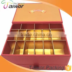 High Quality Custom Handmade Fancy Cardboard Drawer Chocolate Box thumbnail-3
