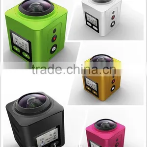 360 Degree Action Camera 360 VR VR Mode Waterproof 30M Sport Action Camera High Resolution Mini DV Cam 2016 New Supplier's Choice thumbnail-6
