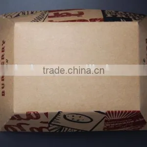 Hot Cuatom Printed Biodegradable Take Away Food Pail thumbnail-1