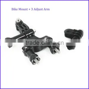 Bike Mount+3 Adjust Arm / Suitable for 4CM Diameter Gopro Hero 4 / 3 /2 thumbnail-1
