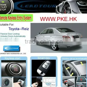 Car Push Button Start Engine RFID Keyless Entry Remote Engine Start and Easy Car Alarm System With Shock Sensor for Toyota Reiz thumbnail-1