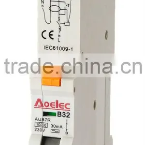 AUB7R With Semko Certificate Electrical RCBO Circuit Breaker thumbnail-1