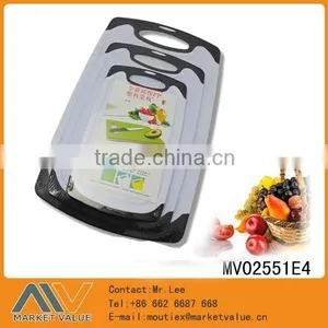 2PCS HIGH QUALITY HOT SALE PLASTIC CUTTING BOARD thumbnail-2
