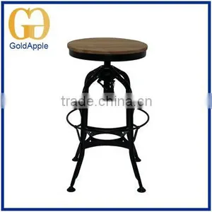 Vintage Kitchen Industrial Metal Singer Bar Stool and Chair Quality Choice thumbnail-2