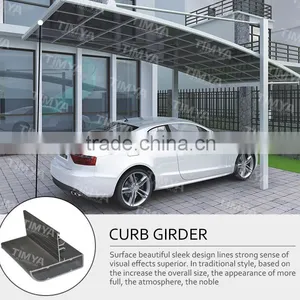 Top Quality Outdoor Strong and Sturdy Aluminum Canopy Carport thumbnail-1