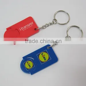 Plastic Coin Holder Keychain thumbnail-1