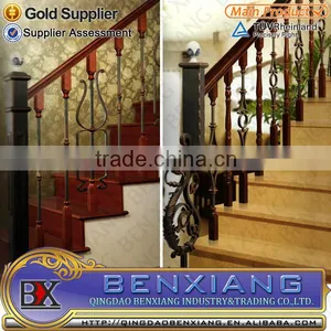 Wrought Iron Elegant Stairs Handrail of Staircase Steel Staircase thumbnail-1