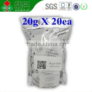 Factory Directly Sale 20G*20PK Silica Gel Desiccant Humidity Moisture Absorb Resuable Packing Suply thumbnail-1