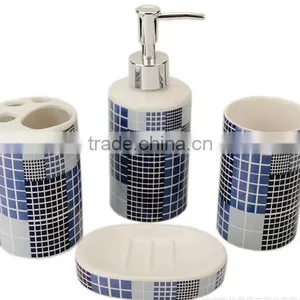 Fashional 4pcs Bath Accessories Ceramic thumbnail-3
