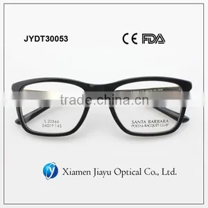 Acetate Front Stainless Temple High Quality Eyeglasses Frame For Men thumbnail-2