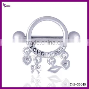 Dangling Sexy Nipple Stretching Jewelry Piercing thumbnail-1