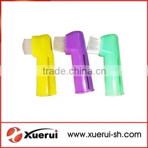 Plastic Pet Finger Toothbrush With Good Quality thumbnail-1