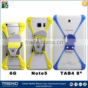 Best Selling Christmas Gifts 2016 Stand 3d Universal Silicone Bumper Case Fit for 1~7 Inches thumbnail-6