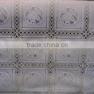 PVC Long Lace Table Cloth thumbnail-1