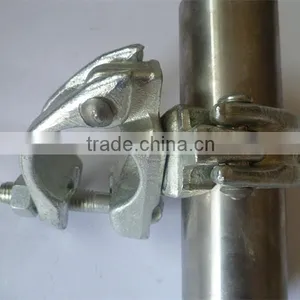 Swivel Joint Clamps Scaffolding Pressed/drop Forged Swivel Coupler thumbnail-1