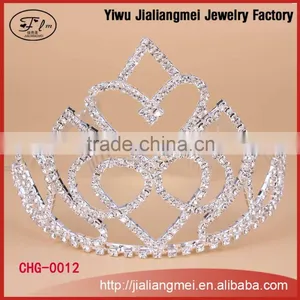 Popolar Crystal Princess Tiaras Fashion Wedding Crown thumbnail-1