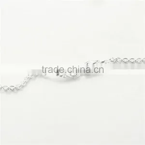 19CM China Manufacturer Ally Express Wholesale Silver Bracelet Jewelry thumbnail-2