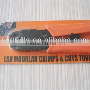 LSDbrand Lan Network Tool for Telecom Rj10 Rj11 Rj45 4P 6P 8P Network Cable Crimper Crimp Plier LS-2008R thumbnail-6