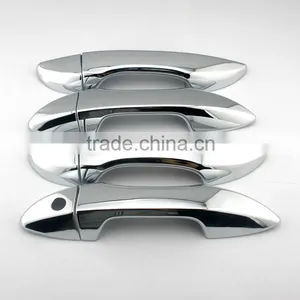 Plastic Chrome Car Door Handle Cover for Toyota Corolla 2014 2015 Accessories thumbnail-2
