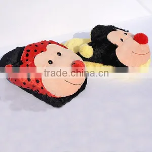 Plush Indoor Animal Slippers thumbnail-1