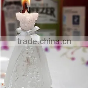 New Wedding Gown Dress Candle For Wedding Party Birthday Souvenirs Gifts Favor thumbnail-5