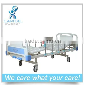 CP-M721 Foshan Manual 2 Cranks Hospital Beds for Sale thumbnail-1