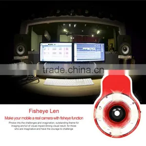 4 in 1 Fisheyes Lens Led Flash Fill in Night Light, for Iphone External Led Flash Light thumbnail-6