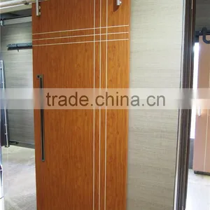 2016 Single High Quality Oak Wooden Panel Main Door Designs thumbnail-2
