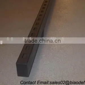 30x50mm Metal Rectangular Pipe Slotted Pipe thumbnail-3