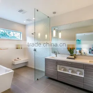Modular European Style Melamine Bathroom Set Led Cabinet Light thumbnail-3