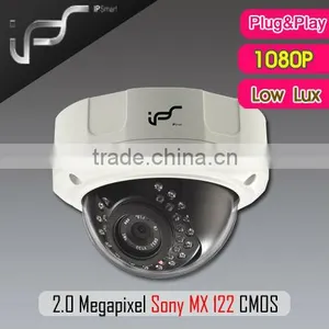 IPS HD 1080P Sony MX 122 CMOS 3.6 mm Fixed Lens15-20m IR View Distance With 30pcs Leds Dome IP Cameras IPS-HS1822L thumbnail-1