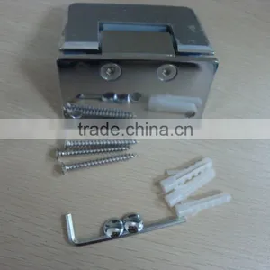 Stainless Steel 90 Degree One Side Glass Door Hinge For Shower Door With Screws thumbnail-3