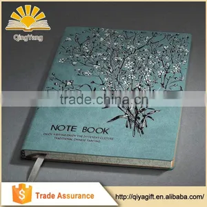 Custom Printing Notebook PU Leather Diary 2017 School Notebook thumbnail-6