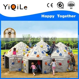 2015 Top-quality Outdoor Playground Artificial Climbing Walls for Kids thumbnail-3