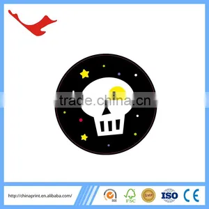 010 Halloween Printed Paper Plate Raw Material thumbnail-3